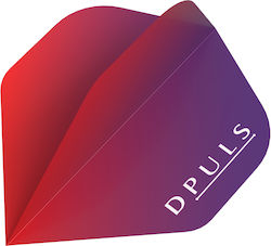 Feathers for Darts Set Dpuls Purple Red