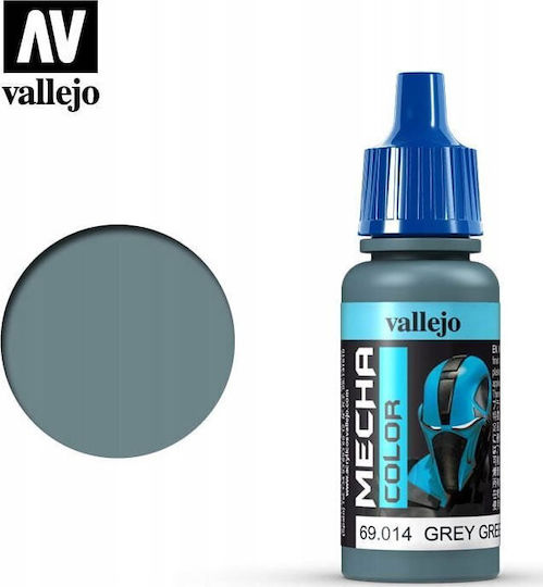 Mecha Farbe Vallejo 17ml Graues Grünes 69014