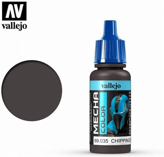 Mecha Farbe Vallejo 17ml Abnutzung Braun 69035