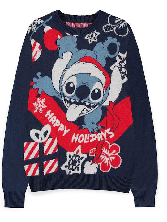 Lilo & Stitch Officially High Quality Licensed Sweater Stitch Santa Christmas Jumper