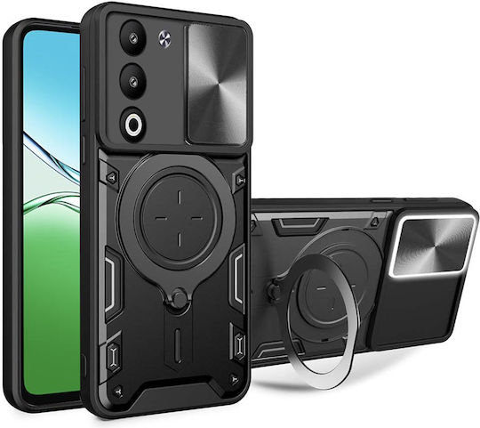 Techsuit Camguard Back Cover Silicone Black (Oppo A5 Pro)