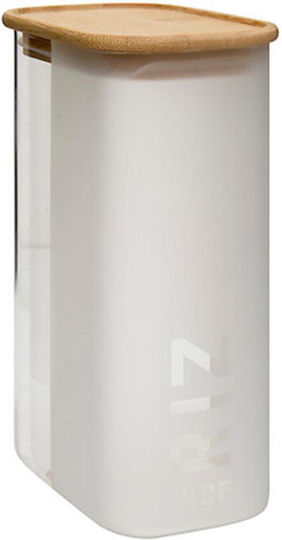 Atmosphera General Use Glass Box with Lid Transparent 1600ml