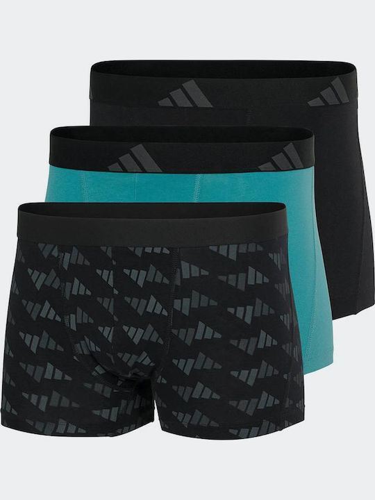 Trunks 3 Pack Herren Boxershorts Mehrfarbig 3Packung