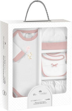 Interbaby Baby Gift Set for 0-6 months 5pcs