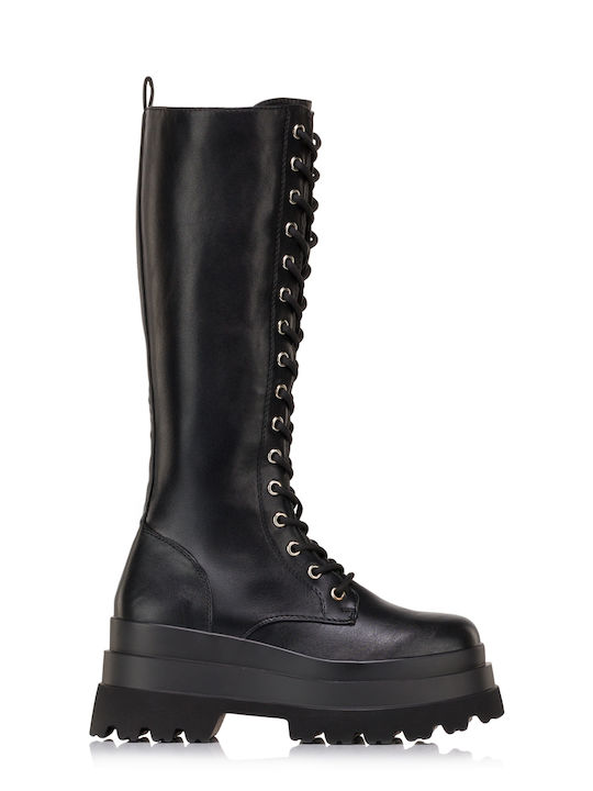 Damenstiefel Schwarz