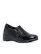 Patent Leather Women's Moccasins in Black Color