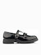 Δερμάτινα Γυναικεία Loafers σε Μαύρο Χρώμα