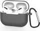 Techsuit Hülle Silikon in Gray Farbe für Apple AirPods Pro 3