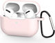 Techsuit Θήκη Σιλικόνης σε Ροζ χρώμα για Apple AirPods Pro 3