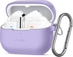 Tech-Protect Silicone Hook Θήκη Σιλικόνης με Γάντζο σε Μωβ χρώμα για Galaxy Buds3 Pro Tech-Protect Silicone Hook Θήκη Σιλικόνης με Γάντζο σε Μωβ χρώμα για Galaxy Buds3 Pro