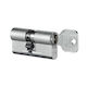 Evva 4ksplus Κυλινδρος Υψηλης Ασφαλειας Τεχνολογιας Χωρις Ελατηρια 75mm 30-45