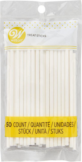 Wilton Пръчици за поп торта Пластмаса 05-0-0123 50pcs