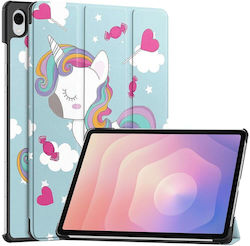 Techsuit Foldpro Флип капак Unicorn (Samsung Ga...