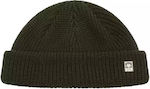 Obey Micro Beanie Unisex Beanie Knitted in Gree...
