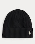 Ralph Lauren Beanie Beanie Knitted in Black color
