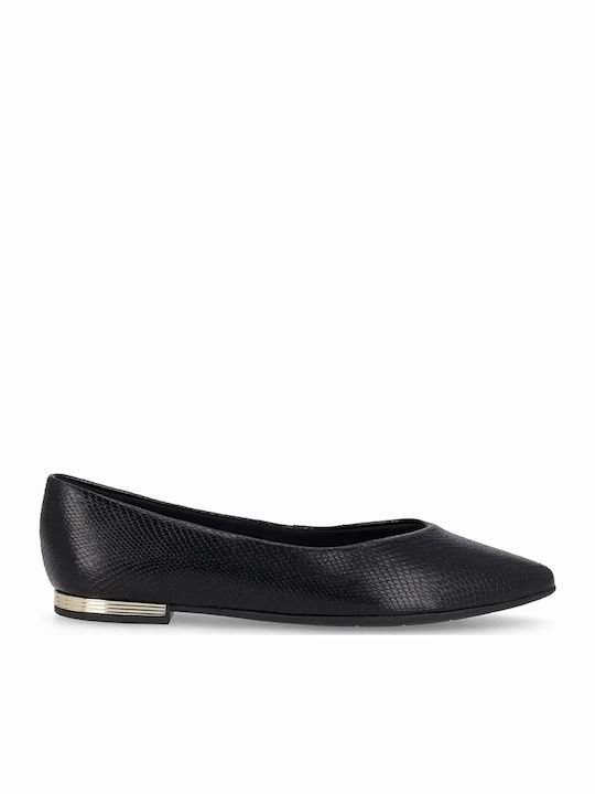 Piccadilly Anatomic Pointy Ballerinas Black