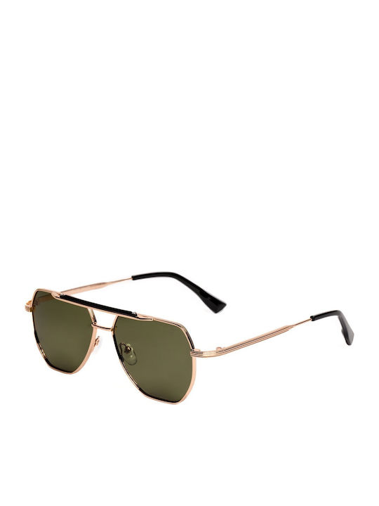 AV Sunglasses Jett Sunglasses Μαύρα with Metal Frame & Black Lens