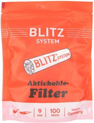 Blitz System 100 Φιλτρα Πιπας Καπνου Ενεργου Ανθρακα 9mm 99101053 Blitz System 100 Φιλτρα Πιπας Καπνου Ενεργου Ανθρακα 9mm 99101053