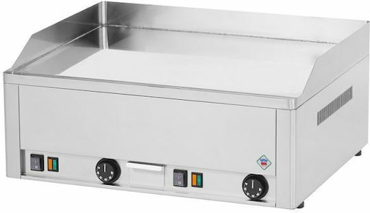 RM Gastro Electric Commercial Flat Top Griddle 65x48 with Flat Chrome Plate FTHC 60 E