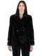 Women's Short Fur Black