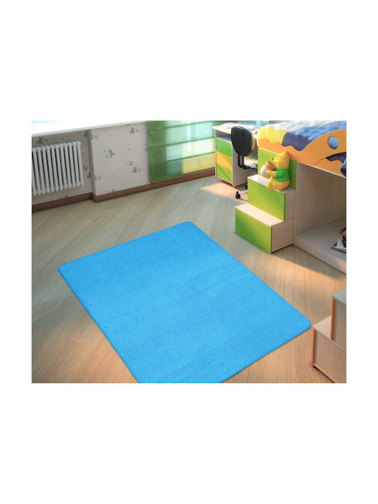 Nikotex Carpets Non-slip Kids Rug Lilly Bright Blue 160x240