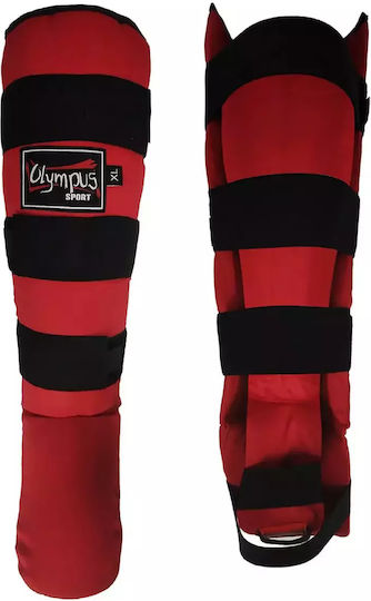 Olympus Sport Low Kick Επικαλαμίδες Ενηλίκων Κόκκινες
