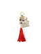 Tatu Moyo Handmade Hanging Lucky Charm Home Red made of Wood 2026 14cm 1pcs