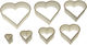 Heart-shaped Cutter Set Silikomart