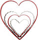 Heart Cutter Set 4 Pcs Wilton
