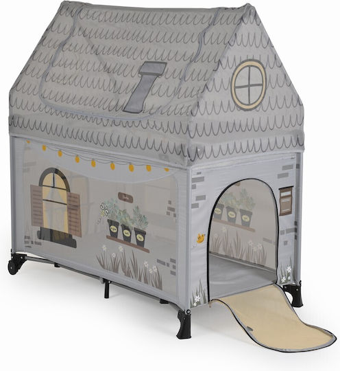 Cangaroo Playpen 2 Levels With Mattress Grey 63x124cm