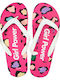 Kinder Flip Flops Fuchsie Power