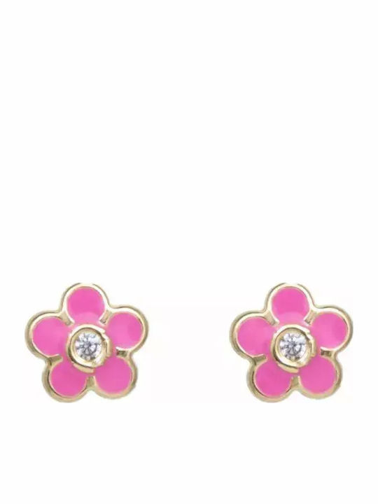 Детски Обеци Studs от Злато 9K