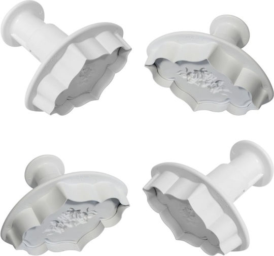 Set Rose Plaque Cutters 8 Pcs Lumea