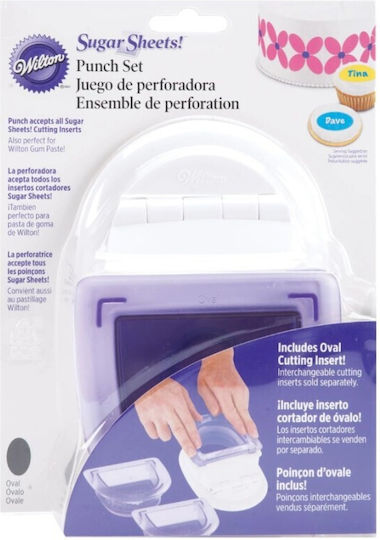 Punch Set Cutter Sugar Sheets Flower Paste Wilton