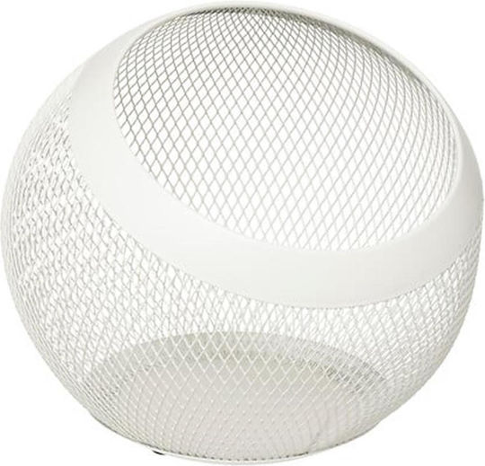 Atmosphera Плодова кошница Метал Бял 24x21бр