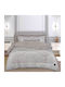 Greenwich Polo Club Bettbezug mit Hollowfiber-Füllung Großes Doppelbett 220x240cm 3955 Ice Grey 740 GSMGsm 11 togs Togs