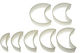 Moon-shaped Cutter Set 7 Pcs Silikomart