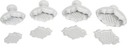 Set Embossed Plaque Cutters 8 Pcs Lumea