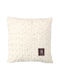 Das Home Μαξιλάρι Καναπέ από Γούνα White 40x40εκ.