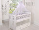 My Sweet Baby Crib Bumpers Braided Inside Gray