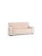 Sofazip Elastische Abdeckung für Dreisitziges Sofa Beige 160εκ. 1Stück SZMATVELVETBEJ
