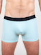 Herren Boxershorts Light Blue 1Packung