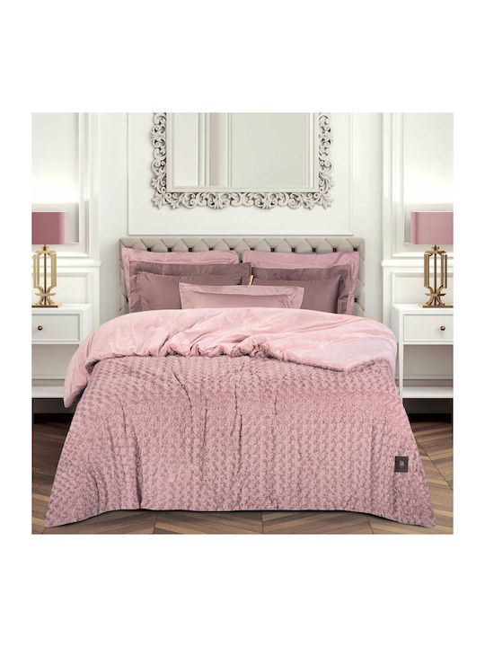 Greenwich Polo Club Duvet Cover with Hollowfiber Filling Queen 240x250cm Essential 3961 Nude 740 GSMGsm 11 togs Togs