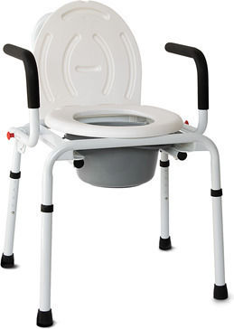 SuperOrtho Toilettenstuhl mit Rückenlehne AWC963