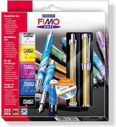 Staedtler Fimo Σετ Fountain & Ballpoint Pen + 5 Fimo Soft 8624-30 Staedtler