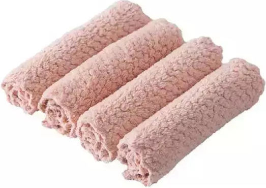 Pânză De Curățare Microfibră 30x30cm Roz 1 Bucată