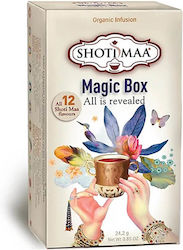 Βιολογικό Τσάι Shoti Maa Magic Box Αll 12 Organic Tea Flavours 24.2 G White 8717853494307 Βιολογικό Τσάι Shoti Maa Magic Box Αll 12 Organic Tea Flavours 24.2 G White 8717853494307