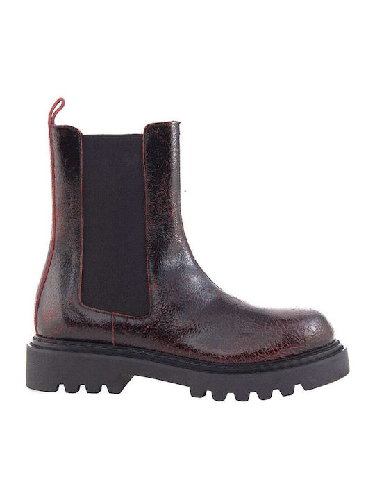 Just Cavalli Boots Burgundy