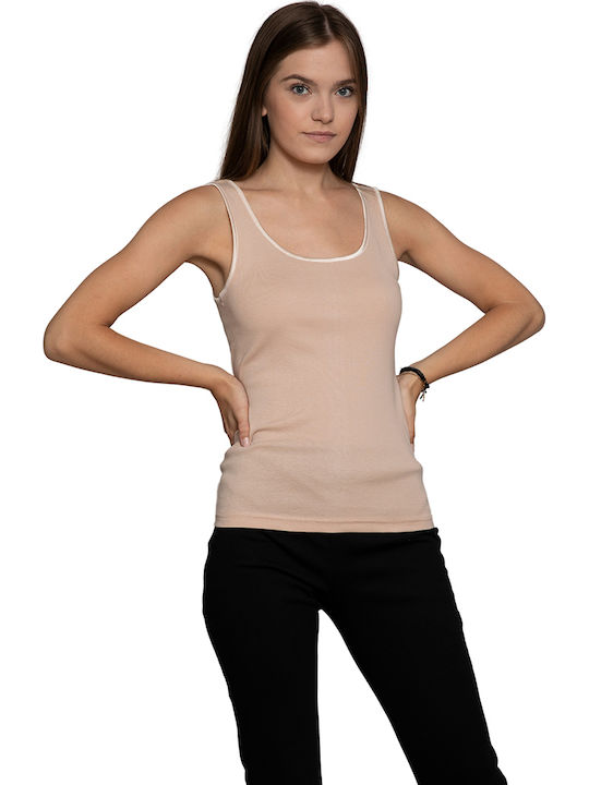 Tricouri pentru femei Beige 2Pack