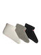 Lotto Kids Socks Signature Logo Grey/Black/White 3 Pairs